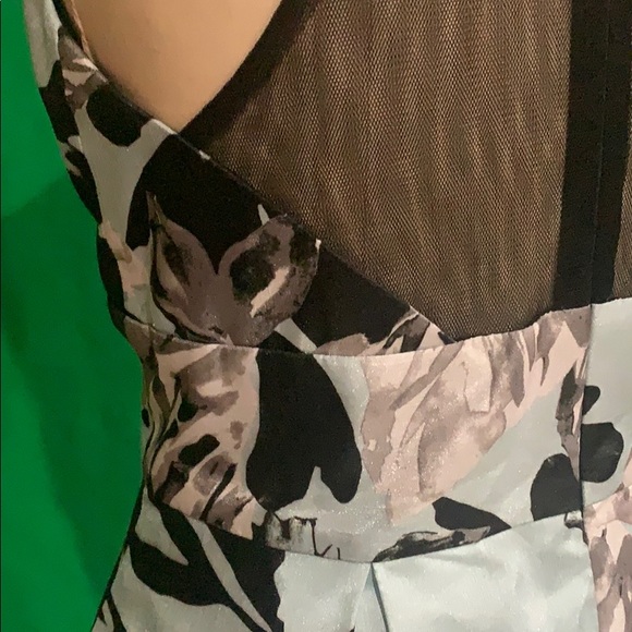 Bold Flower Hi Low Party Dress - Picture 8 of 8